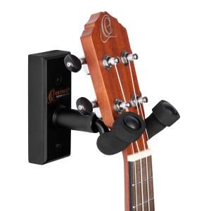 Ortega Black Wall Ukulele Stand