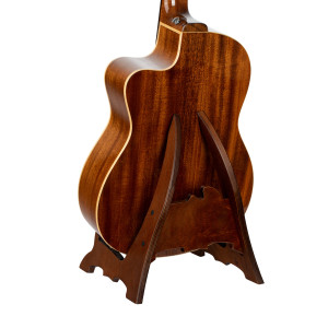 Soporte para guitarra Ortega, abedul, marrón