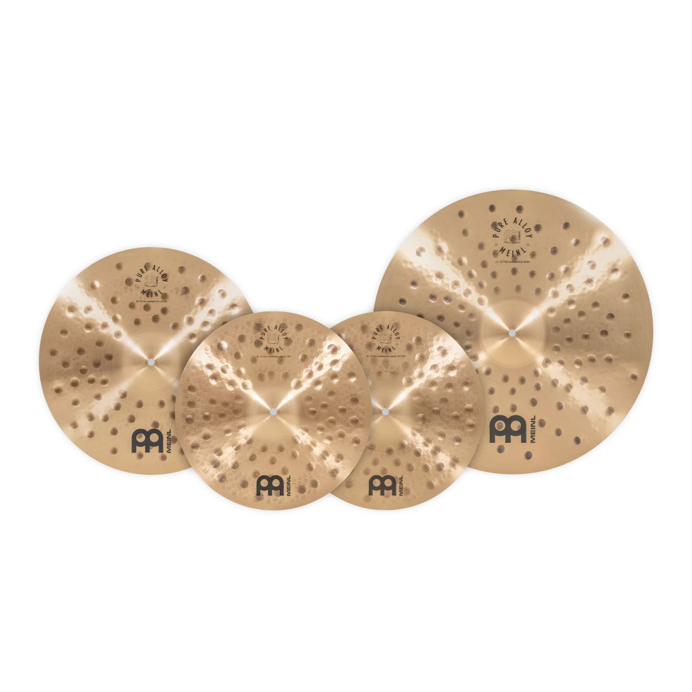 Meinl Pure Alloy Extra Hammered Pack