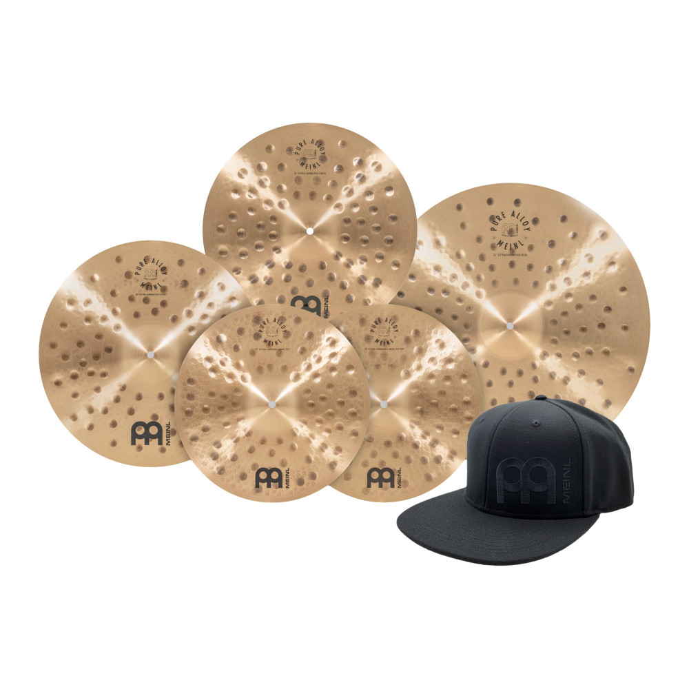 Meinl Pure Alloy Extra Hammered Pack