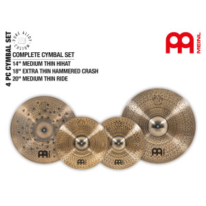 Meinl Pure Alloy Custom Complete Pack