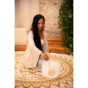 Sonic Energy Crystal Singing Bowl 10"