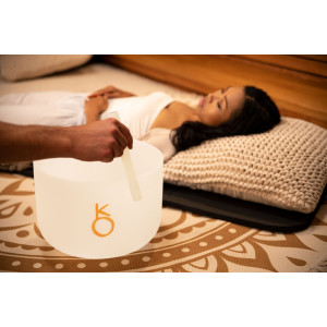 Cuenco Tibetano Sonic Energy de Cristal 12"