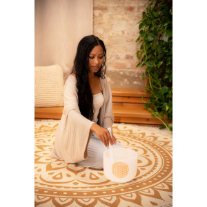 Singing Bowl Sonic Energy Crystal 8"