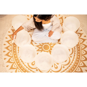 Sonic Energy Crystal Singing Bowl Set 12