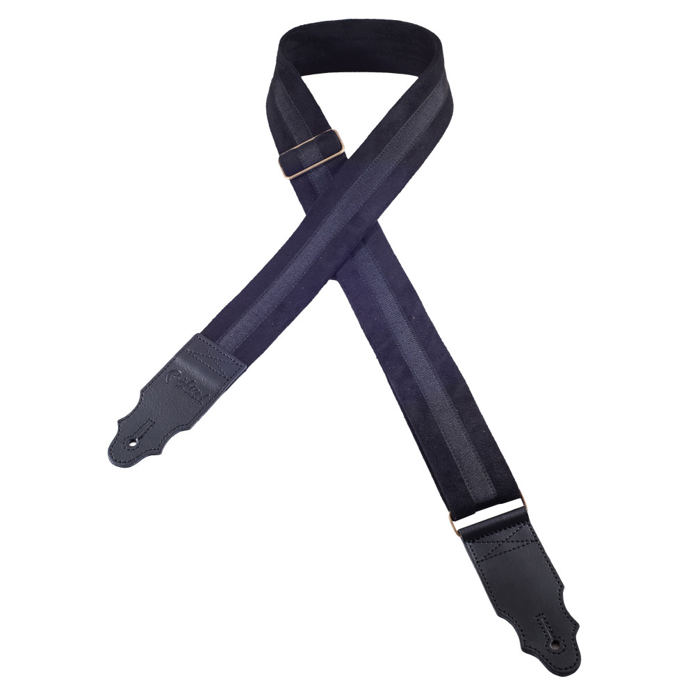 Righton Plain Black Textile Strap