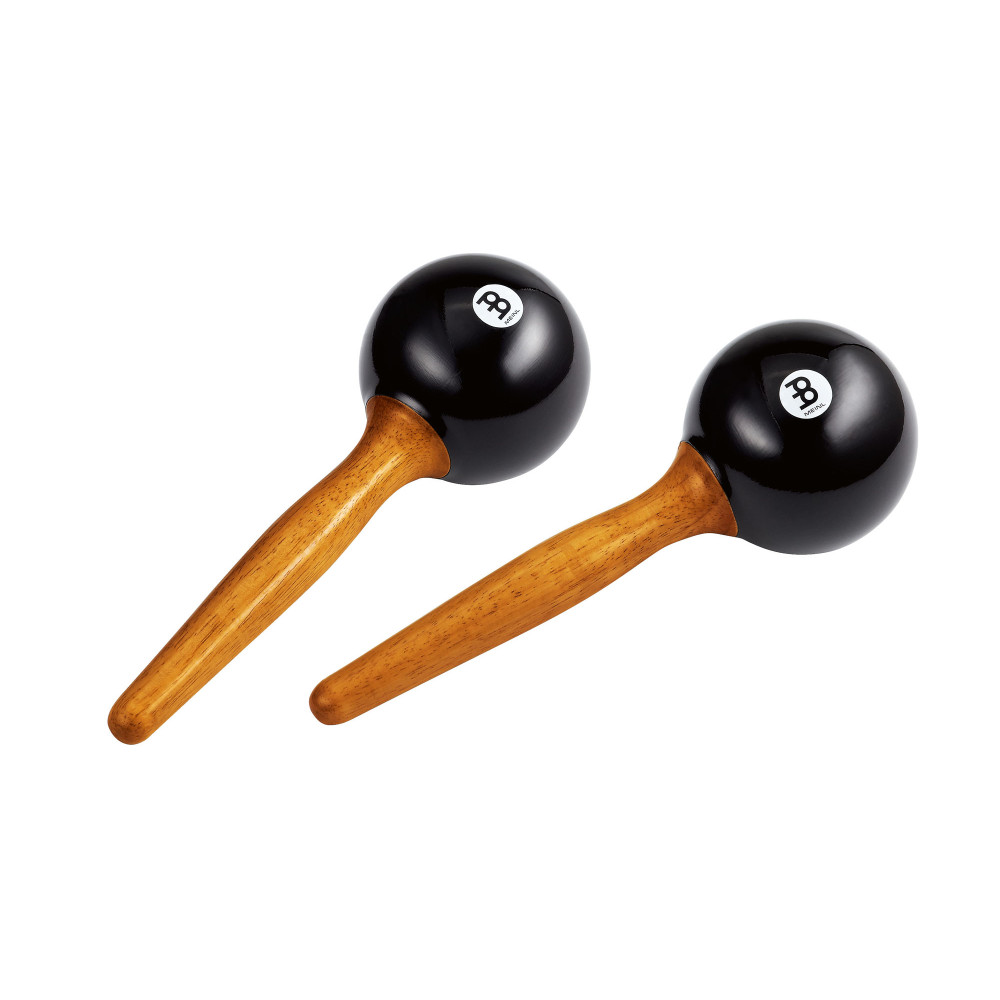 Maracas Meinl redondas de plástico negras