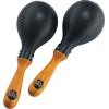 Maracas Meinl ovaladas de plástico negro