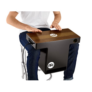 Meinl Slaptop Cajon Natural Walnut Front