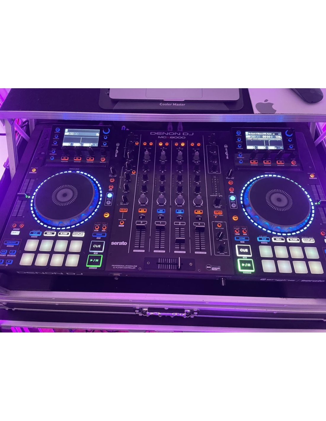 Denon MCX 800 Controller + Flight Case