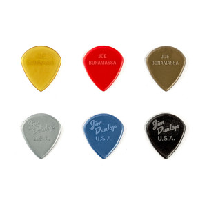Pack of 6 Dunlop Joe Bonamassa Mediators
