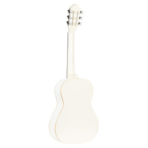 Guitarra 1/2 Ortega R121 Abeto, Blanco