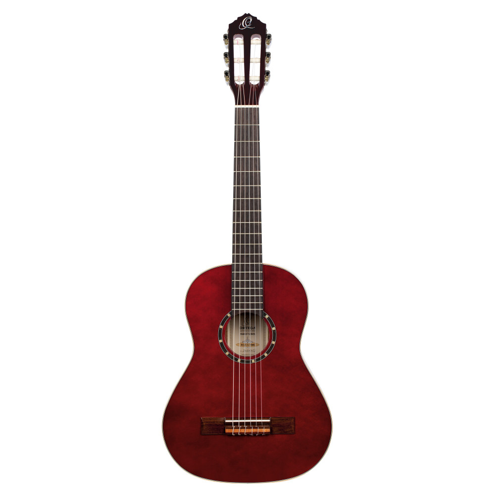 Guitarra 1/2 Ortega R121 Abeto, Burdeos