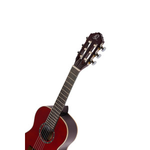Ortega R121 1/2 Guitar, Spruce, Bordeaux