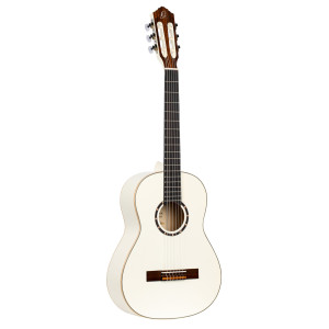 Ortega R121 3/4 Guitar Spruce, White