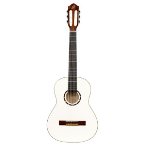 Ortega R121 3/4 Guitar Spruce, White