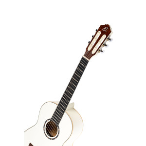 Guitarra 3/4 Ortega R121 abeto, blanco