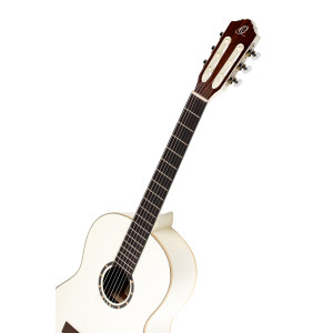 Guitarra Ortega R121 de abeto, blanco