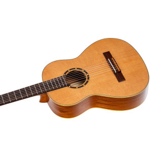 Guitarra 3/4 Ortega R122g Cedro Brillante