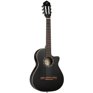 Guitare 3/4 Ortega R125 Epicea, Eq, Noir