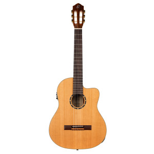 Ortega R131 Solid Cedar Guitar, CW EQ