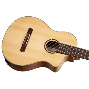 Guitare Ortega 7c Rce133-7 Epicea Nat