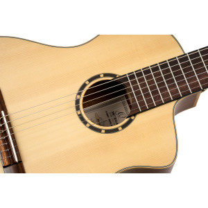 Ortega 7c Rce133-7 Natural Spruce Guitar