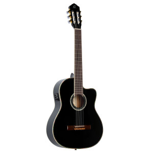 Guitarra Ortega Rce141 Abeto Negro