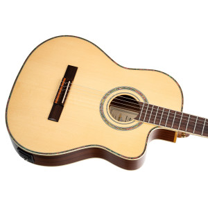 Ortega Rce145 Natural Spruce Guitar
