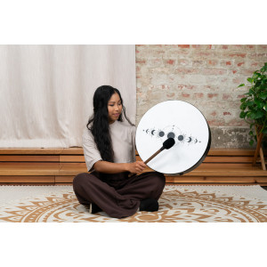 Ritual Drum Sonic Energy 18" Moon Phases
