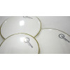 Piel Aquarian Reflector 13" Ice White