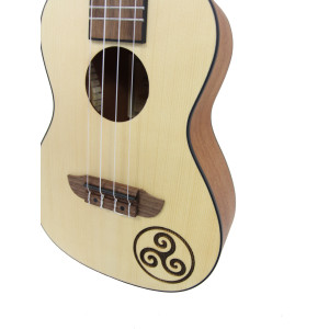 Ukulele Concert Ortega Rfeu-3 Triskell