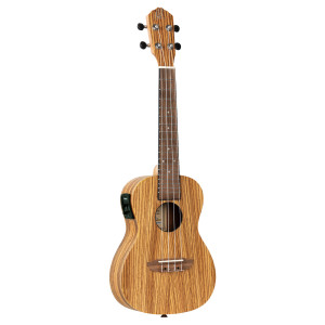 Ortega Concert Ukulele, Zebra, EQ