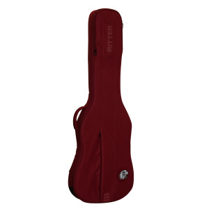 Funda para guitarra eléctrica baja Ritter roja