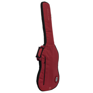 Funda Ritter para guitarra eléctrica de bajo rojo