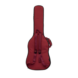 Funda Ritter para guitarra eléctrica de bajo rojo