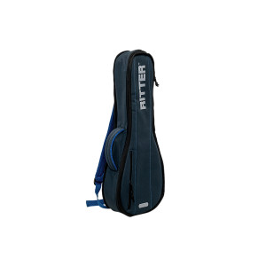 Funda Ritter para ukelele soprano azul