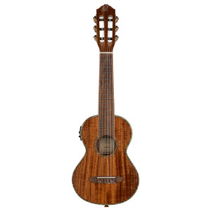 Guitarlele Ortega de acacia maciza EQ