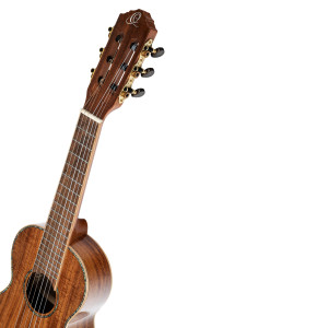 Guitarlele Ortega de acacia maciza EQ