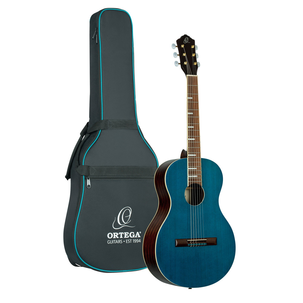 Guitare Ortega Ranger Parlor Bleu
