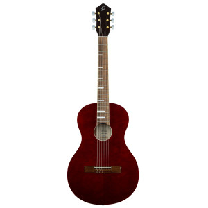 Ortega Ranger Parlor Bordeaux Guitar