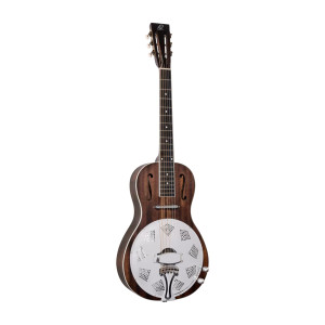 Ortega Mahogany Whiskey Burst Resonator