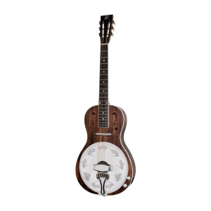 Ortega Mahogany Whiskey Burst Resonator