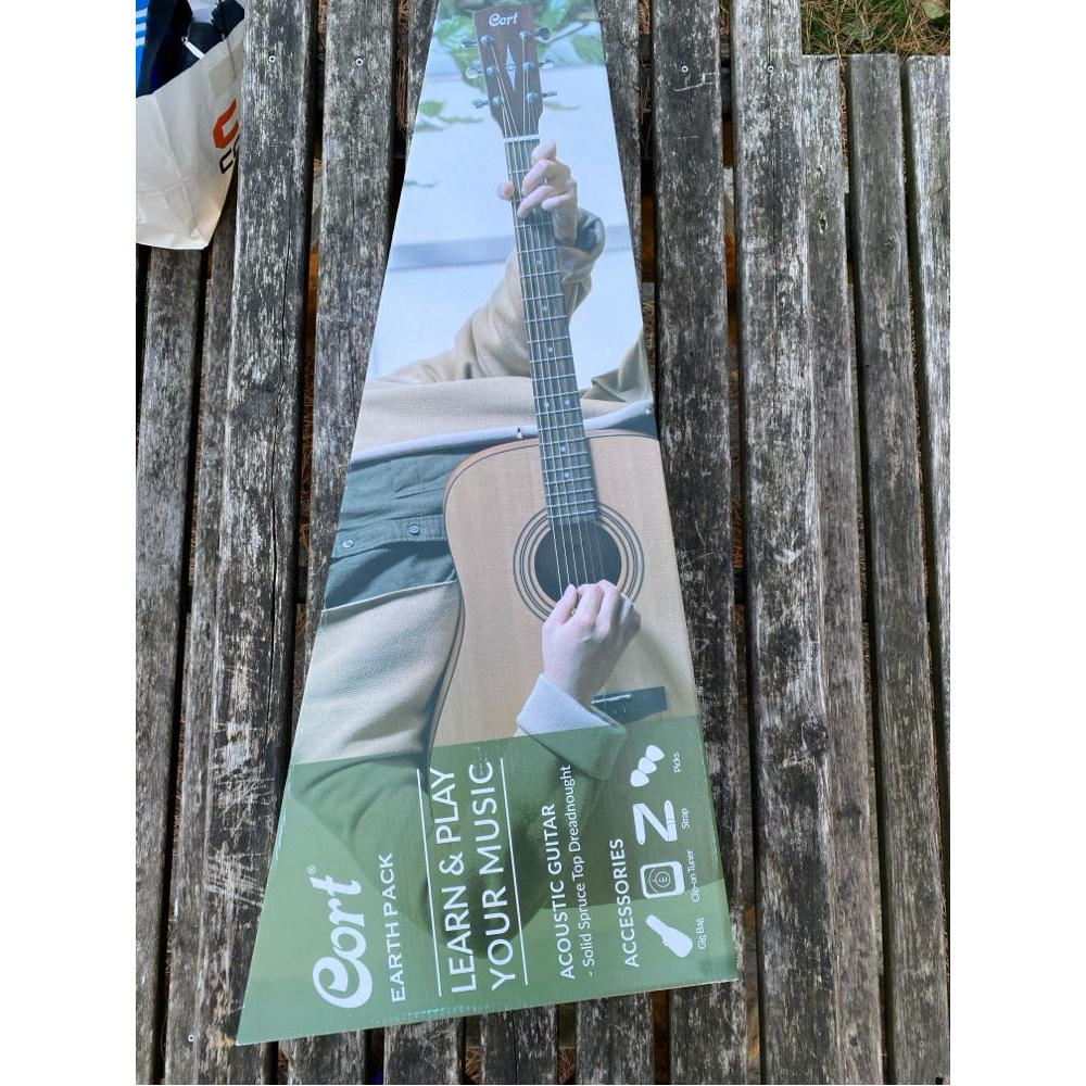 Acoustic guitar kit Cort with invoice