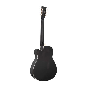 Resonador Ortega Cw Negro Satinado