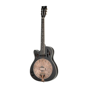 Ortega Cw Resonator, Satin Black, Left-Handed
