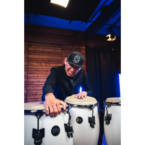 Conga Meinl R.serrano 11"3/4 Pearl White