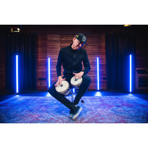 Bongos Meinl Artist R.serrano Pearl Whit