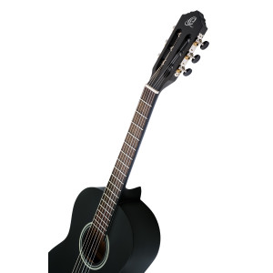 Guitarra Ortega Rst5m 3/4 Negro Mate
