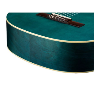 Guitare Ortega Rst5moc Epicea Bleu Ocean
